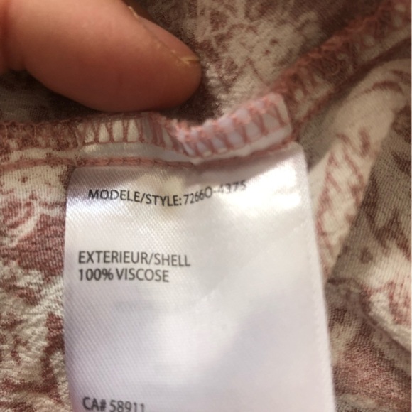 Tribal Jeans XL- kimono style blouse with long bell sleeves , tie ups in front. - Picture 6 of 7